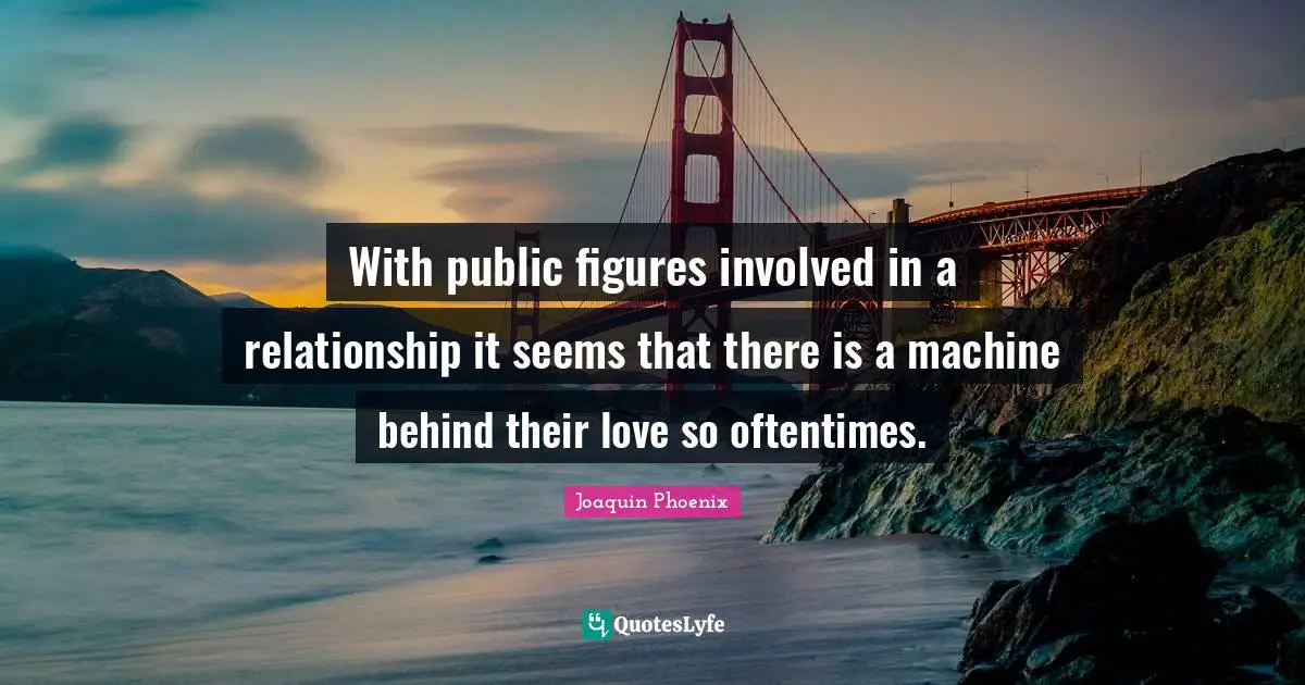 With public figures involved in a relationship it seems that there is a machine behind their love so oftentimes.