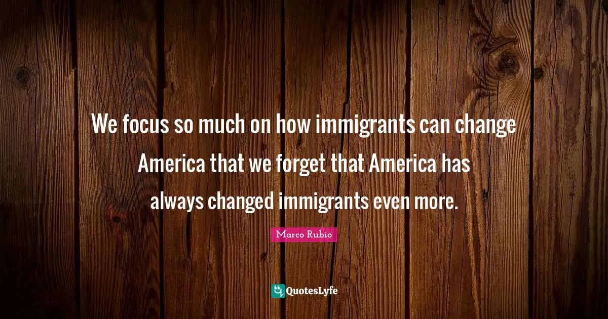 We focus so much on how immigrants can change America that we forget that America has always changed immigrants even more.