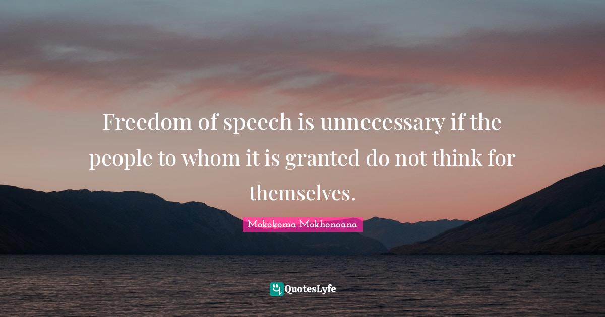Best Freedom Of Expression Quotes with images to share and download for