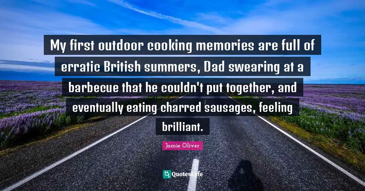 My first outdoor cooking memories are full of erratic British summers, Dad swearing at a barbecue that he couldn't put together, and eventually eating charred sausages, feeling brilliant.
