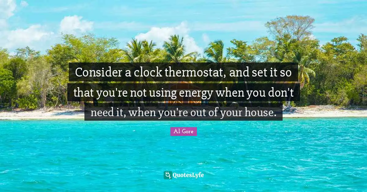 Consider a clock thermostat, and set it so that you're not using energy when you don't need it, when you're out of your house.