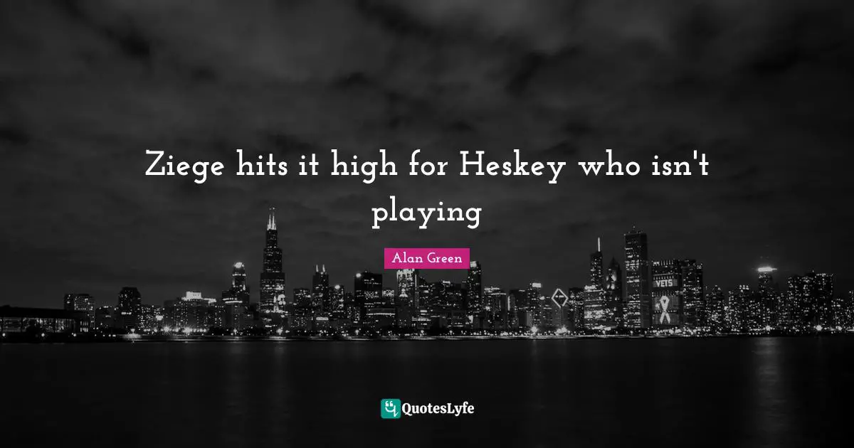 Ziege hits it high for Heskey who isn't playing