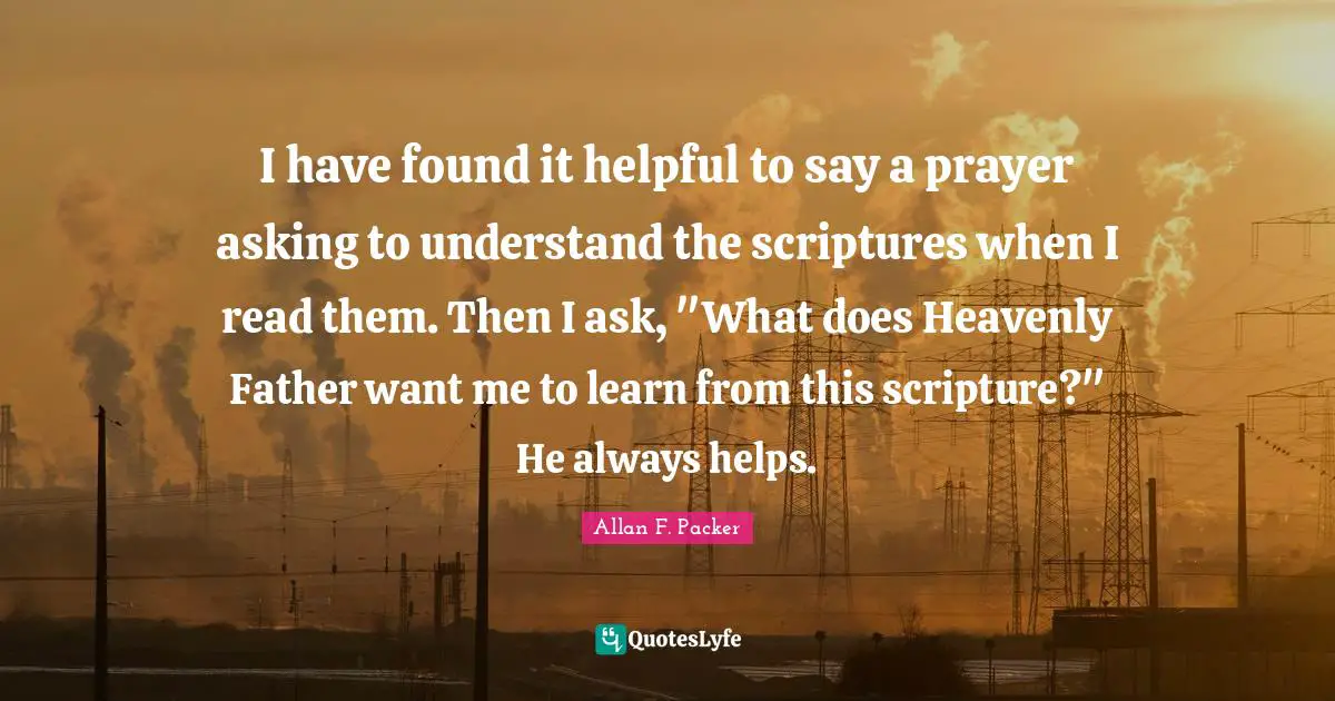 I have found it helpful to say a prayer asking to understand the scriptures when I read them. Then I ask, "What does Heavenly Father want me to learn from this scripture?" He always helps.