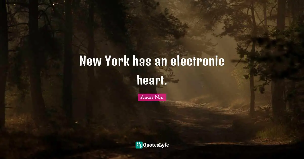 New York has an electronic heart.