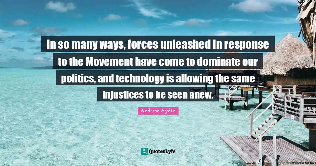 In so many ways, forces unleashed in response to the Movement have come to dominate our politics, and technology is allowing the same injustices to be seen anew.