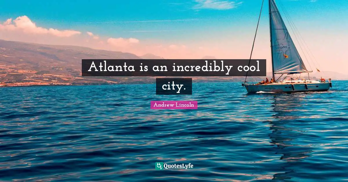 Atlanta is an incredibly cool city.
