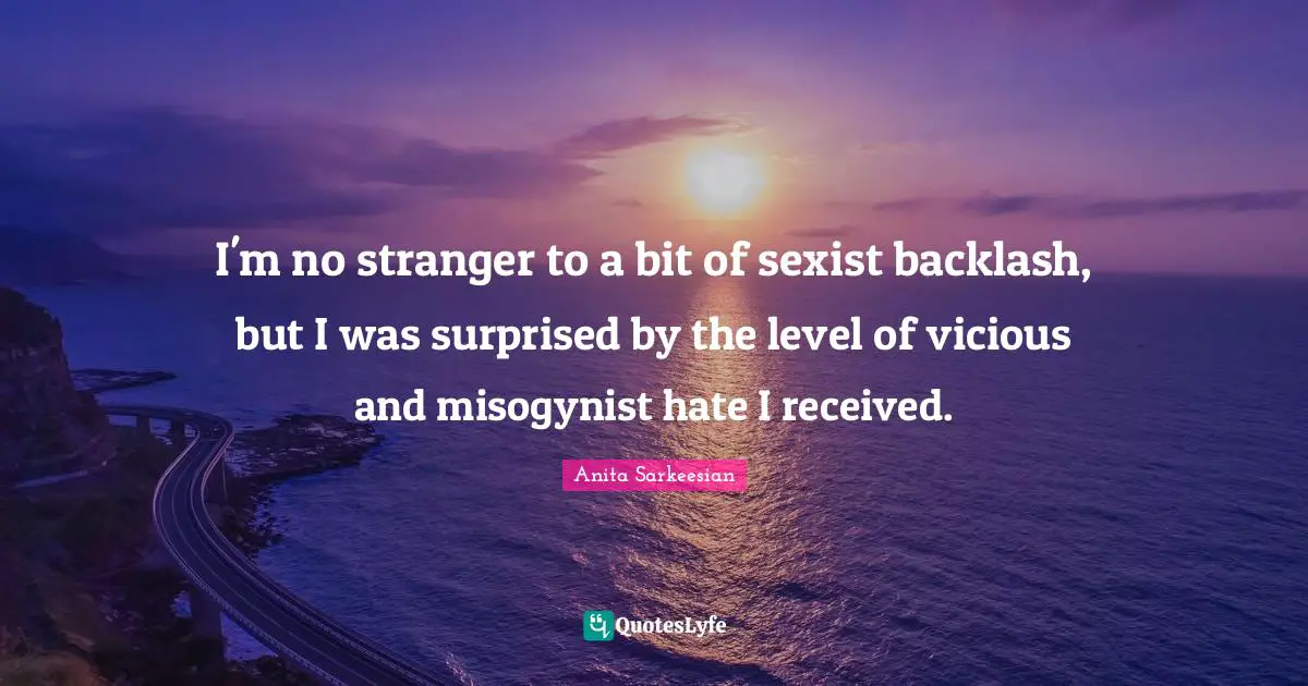 I'm no stranger to a bit of sexist backlash, but I was surprised by the level of vicious and misogynist hate I received.