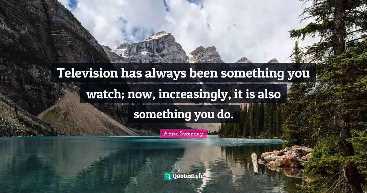 Television has always been something you watch; now, increasingly, it is also something you do.