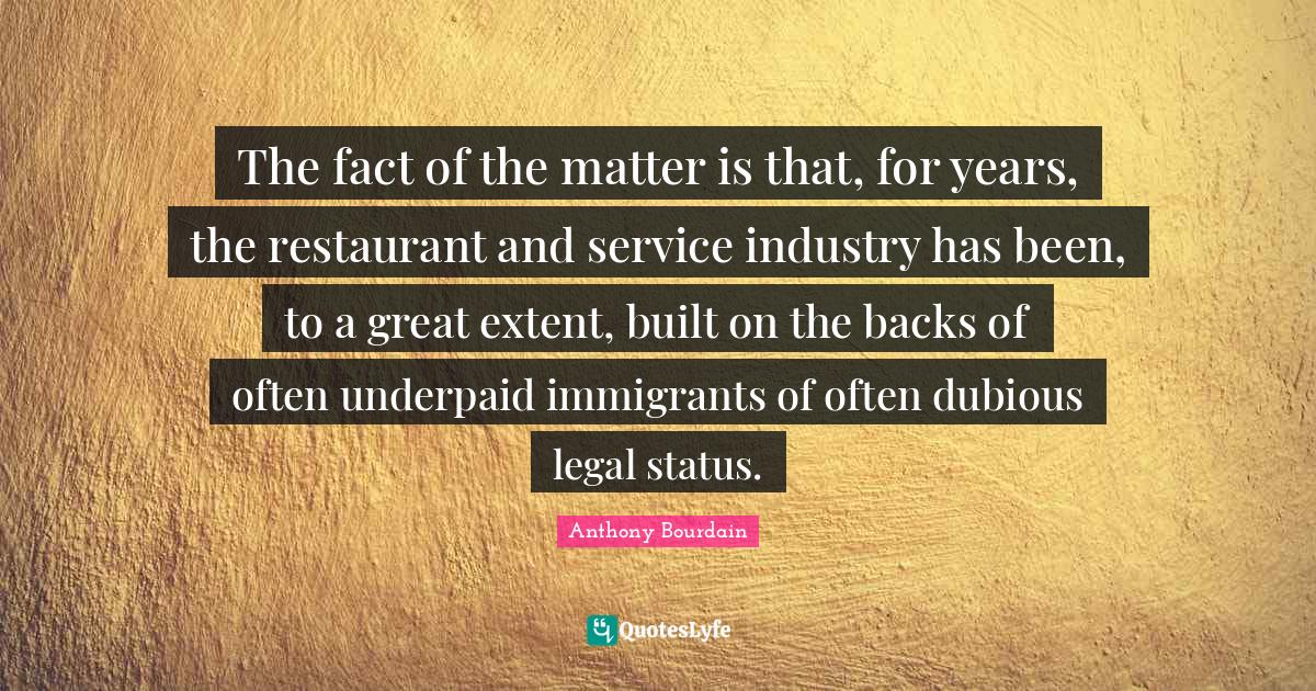 Best Service Industry Quotes with images to share and download for free
