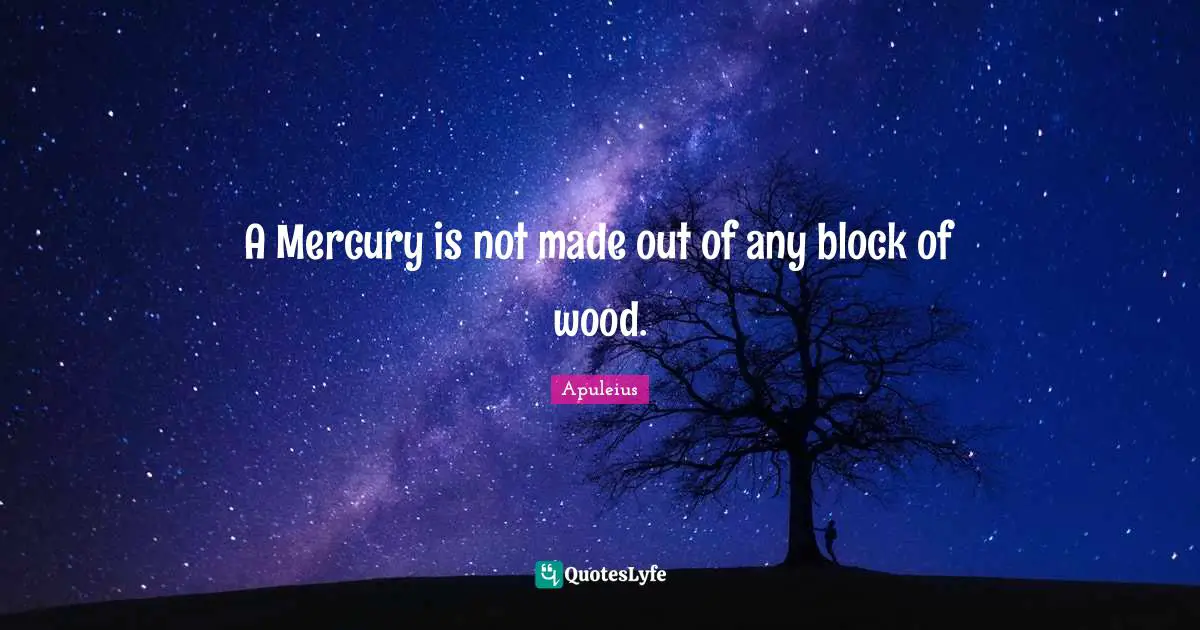 A Mercury is not made out of any block of wood.