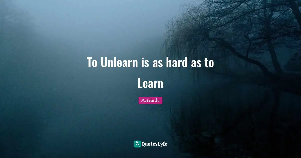 To Unlearn is as hard as to Learn