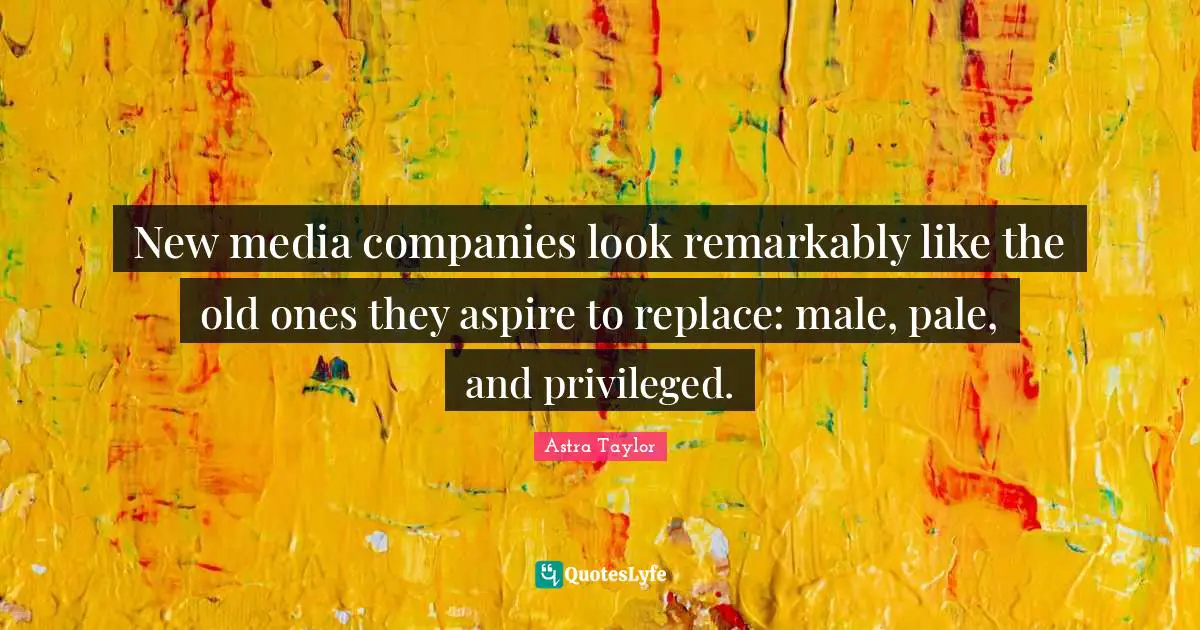 New media companies look remarkably like the old ones they aspire to replace: male, pale, and privileged.
