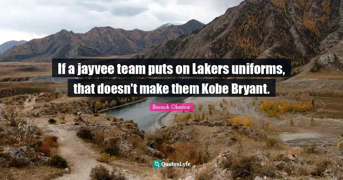 If a jayvee team puts on Lakers uniforms, that doesn't make them Kobe Bryant.