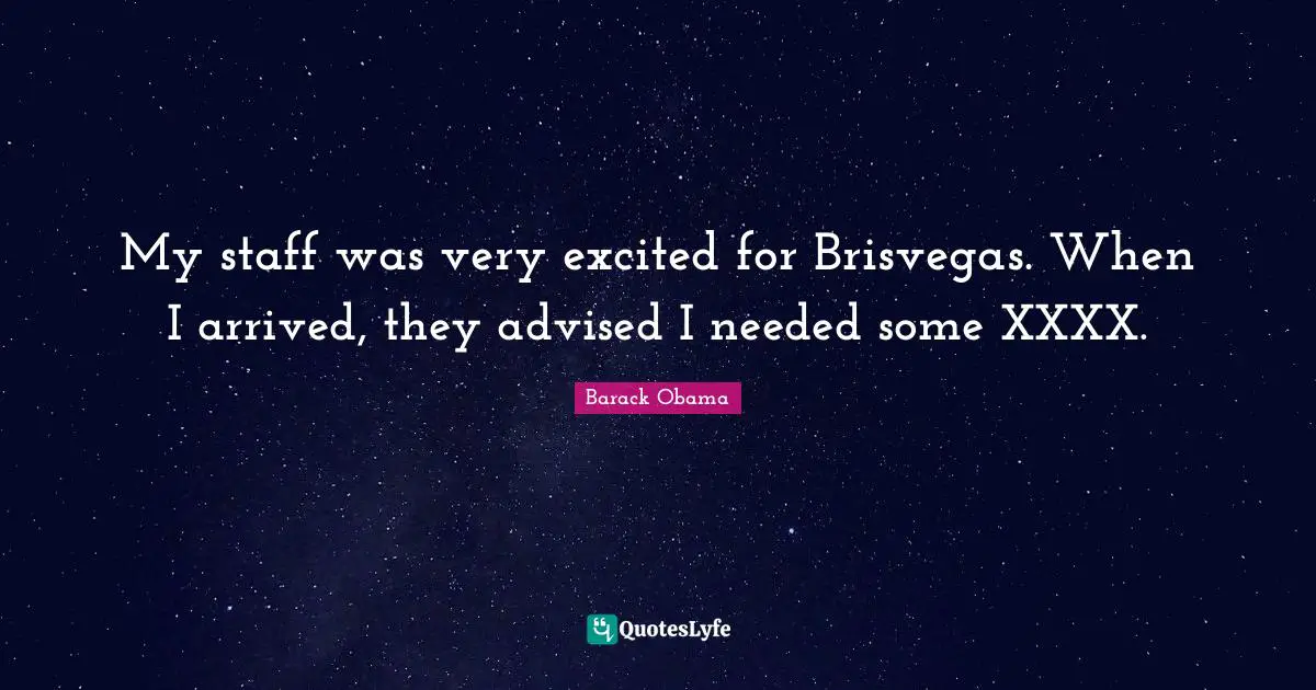 My staff was very excited for Brisvegas. When I arrived, they advised I needed some XXXX.