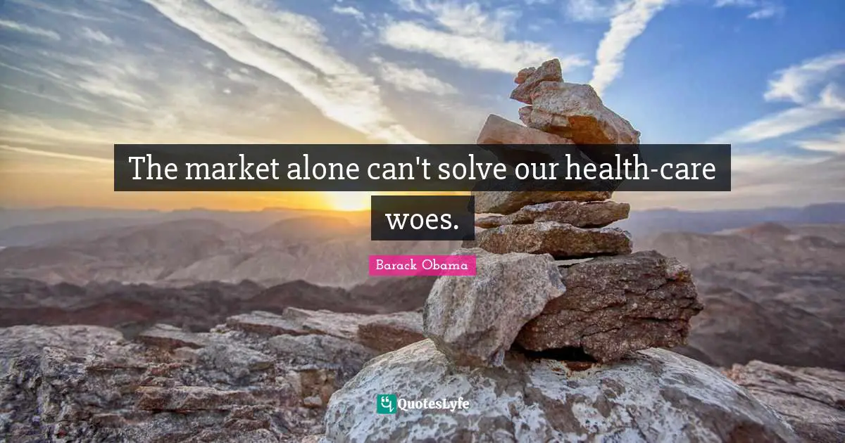 The market alone can't solve our health-care woes.