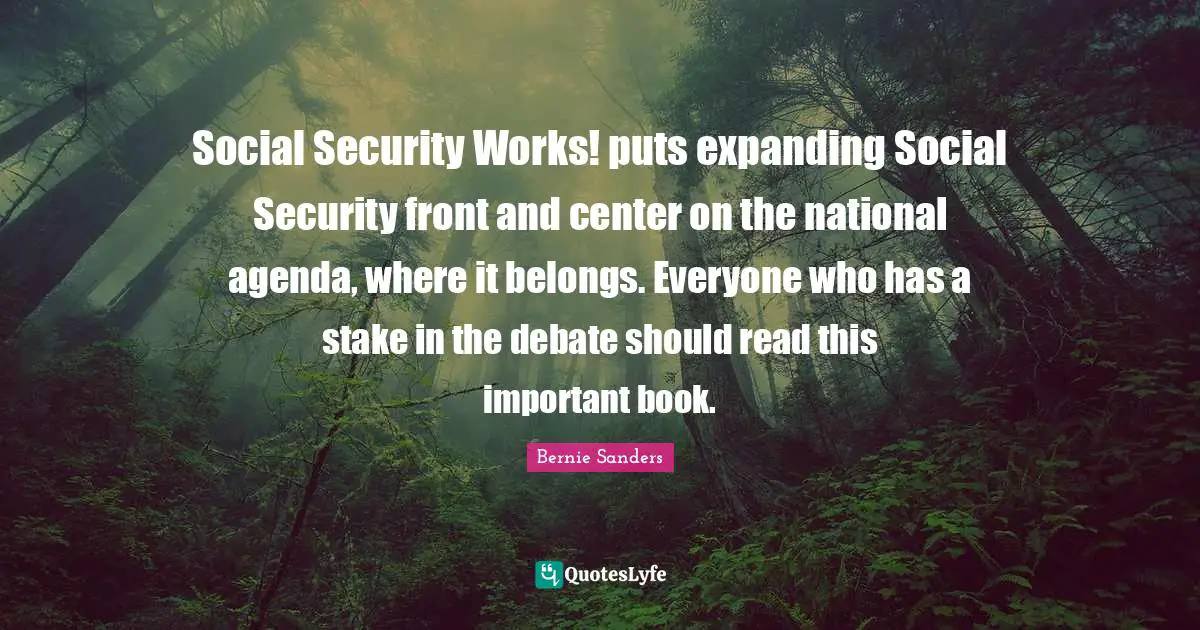 Social Security Works! puts expanding Social Security front and center on the national agenda, where it belongs. Everyone who has a stake in the debate should read this important book.