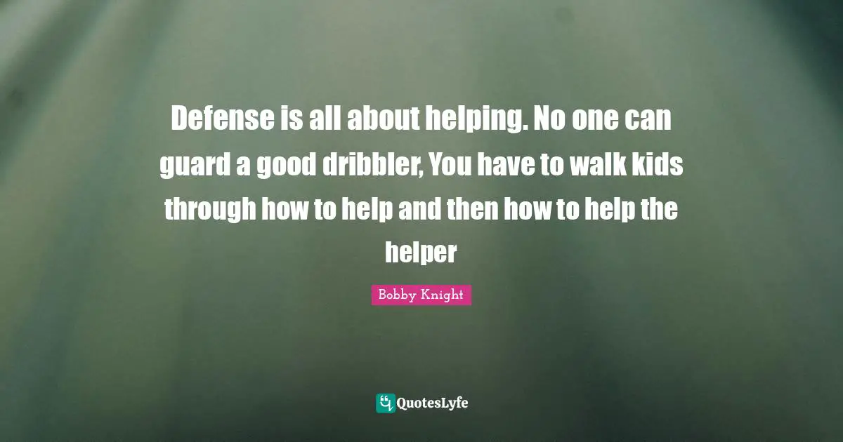 Defense is all about helping. No one can guard a good dribbler, You have to walk kids through how to help and then how to help the helper