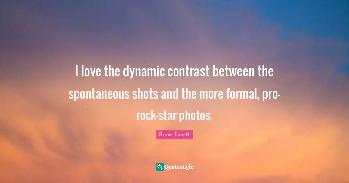 I love the dynamic contrast between the spontaneous shots and the more formal, pro-rock-star photos.