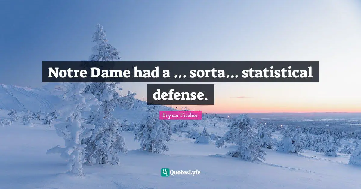 Notre Dame had a ... sorta... statistical defense.