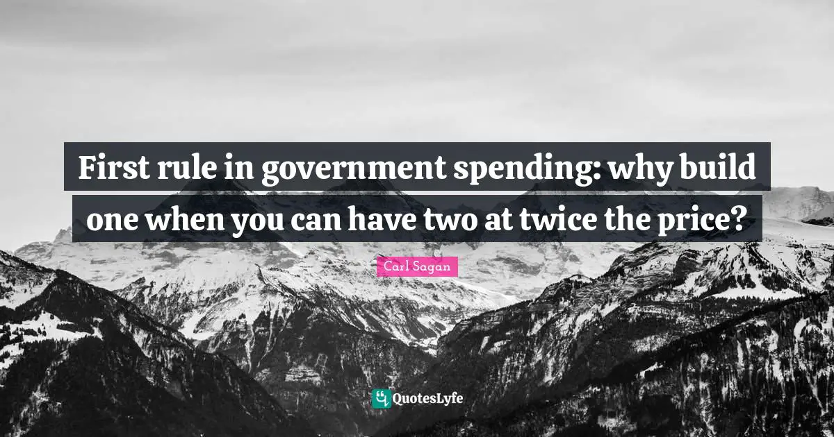 First rule in government spending: why build one when you can have two at twice the price?