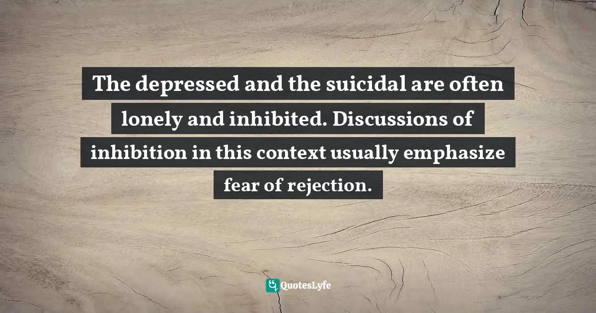 Suicide And Depression Quotes