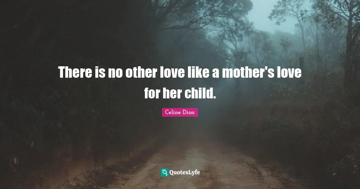 There is no other love like a mother's love for her child.