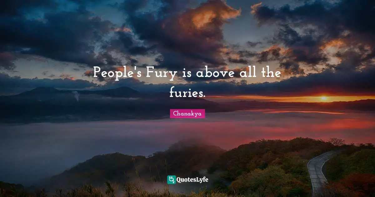 People's Fury is above all the furies.