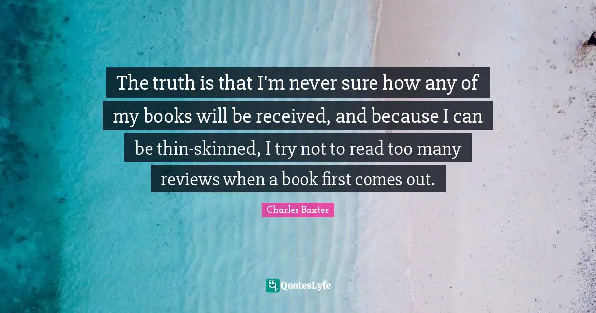 The truth is that I'm never sure how any of my books will be received, and because I can be thin-skinned, I try not to read too many reviews when a book first comes out.