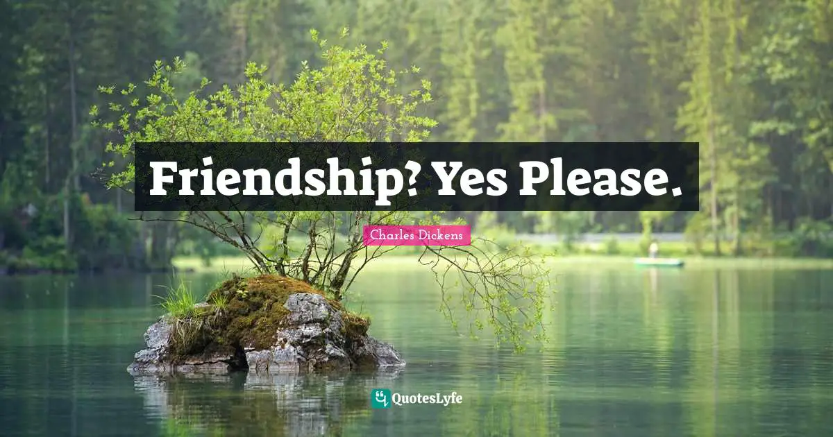 Friendship? Yes Please.