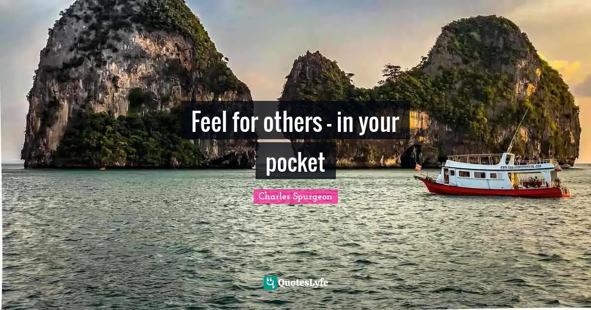 Feel for others - in your pocket