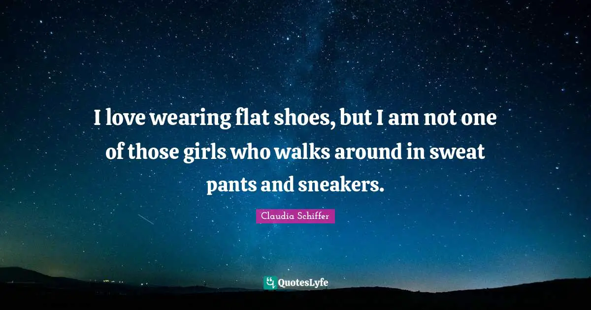 I love wearing flat shoes, but I am not one of those girls who walks around in sweat pants and sneakers.