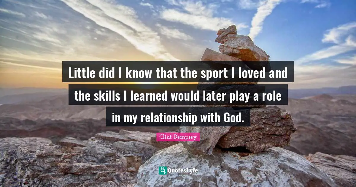 Little did I know that the sport I loved and the skills I learned would later play a role in my relationship with God.