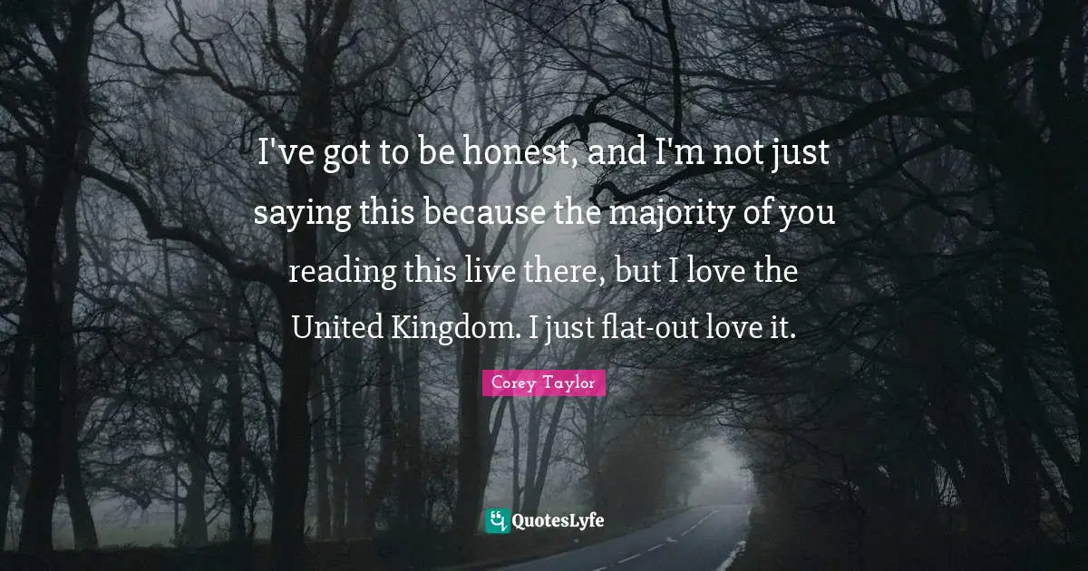 I've got to be honest, and I'm not just saying this because the majority of you reading this live there, but I love the United Kingdom. I just flat-out love it.