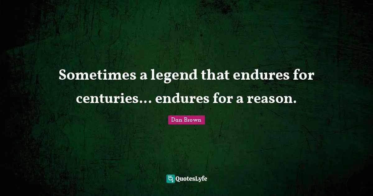 Sometimes a legend that endures for centuries... endures for a reason.