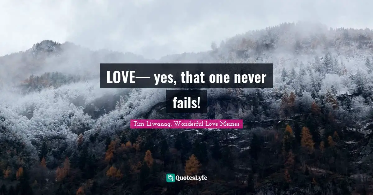 LOVE— yes, that one never fails!