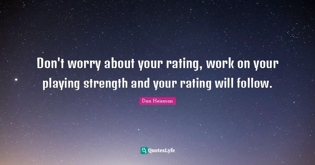Don't worry about your rating, work on your playing strength and your rating will follow.