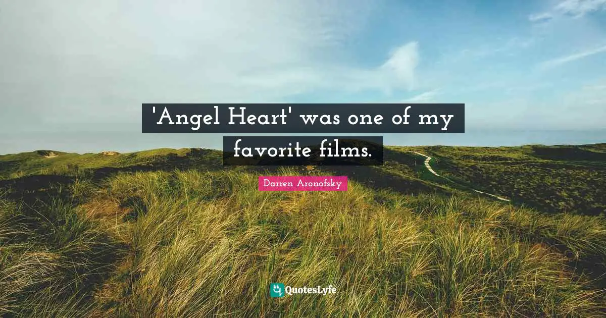 'Angel Heart' was one of my favorite films.