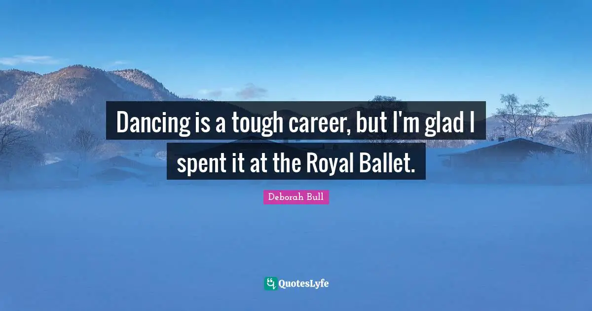 Dancing is a tough career, but I'm glad I spent it at the Royal Ballet.