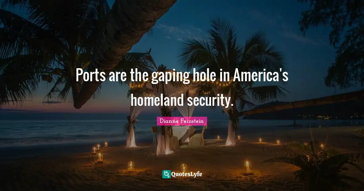 Ports are the gaping hole in America's homeland security.