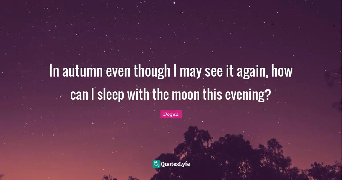 In autumn even though I may see it again, how can I sleep with the moon this evening?