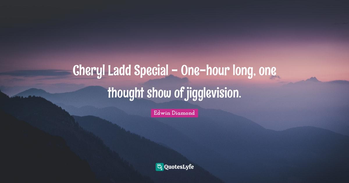 Cheryl Ladd Special - One-hour long, one thought show of jigglevision.
