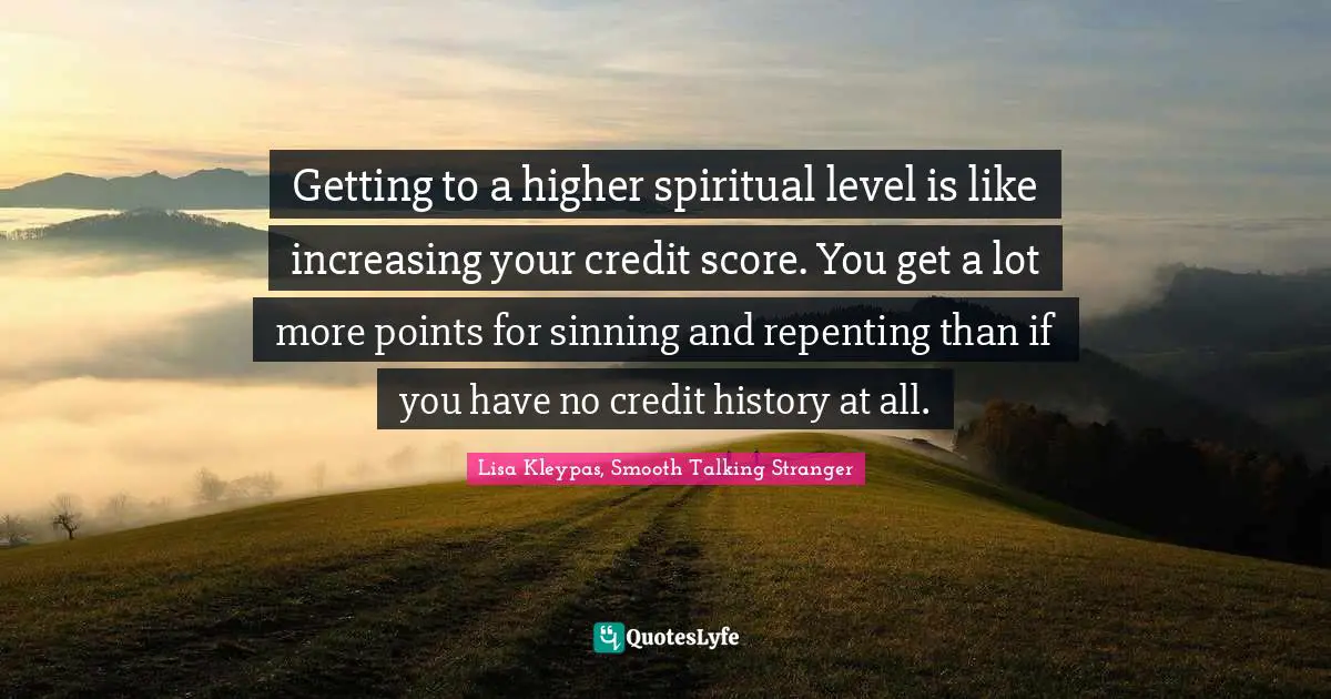 Getting to a higher spiritual level is like increasing your credit score. You get a lot more points for sinning and repenting than if you have no credit history at all.