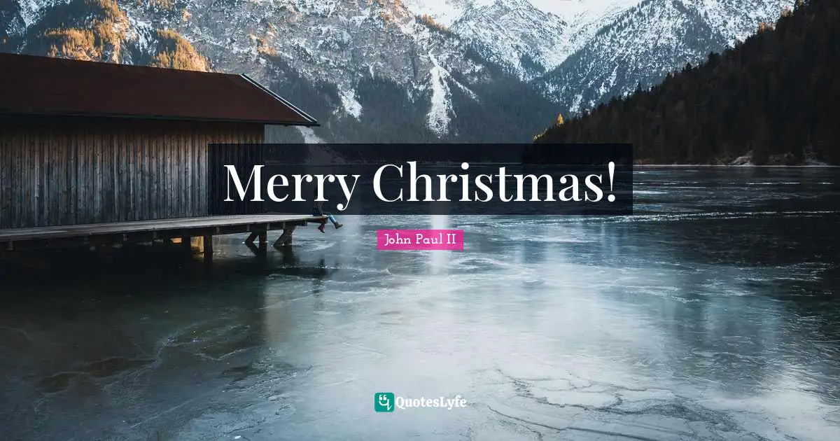 Merry Christmas!