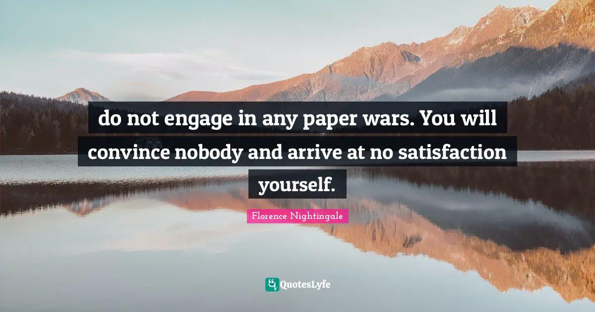 do not engage in any paper wars. You will convince nobody and arrive at no satisfaction yourself.