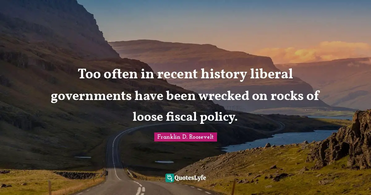 Too often in recent history liberal governments have been wrecked on rocks of loose fiscal policy.