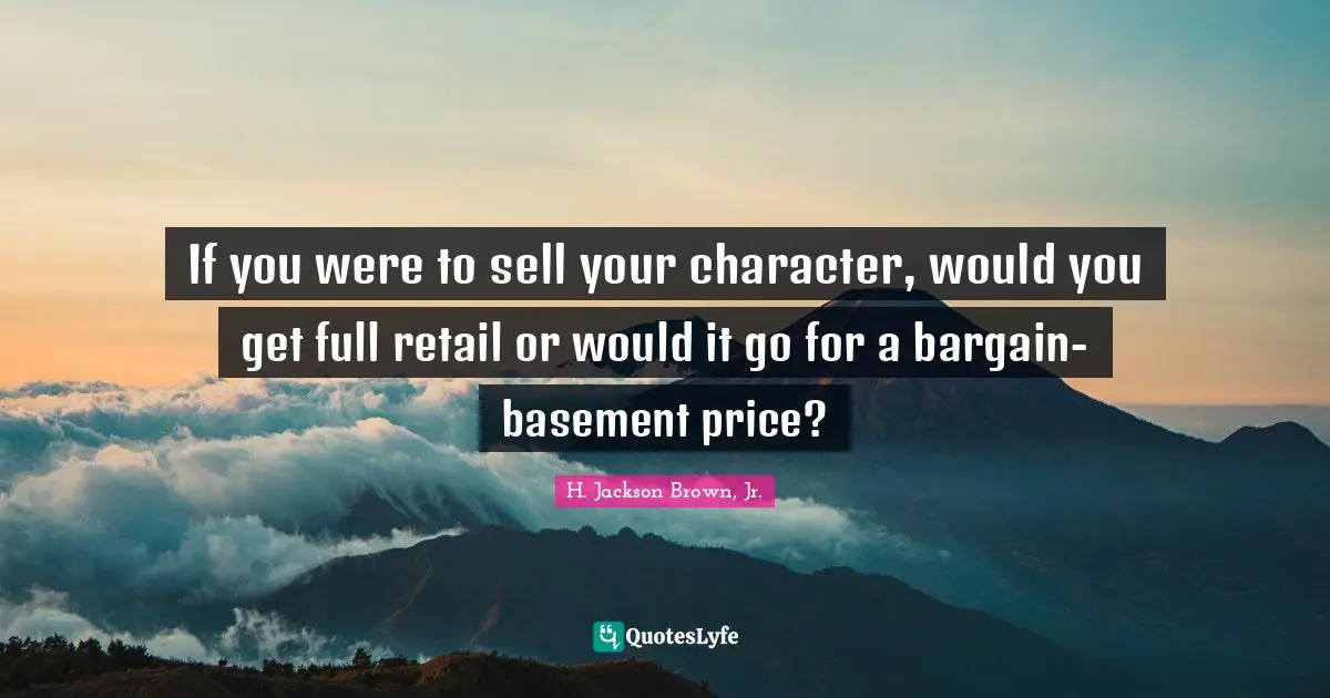 If you were to sell your character, would you get full retail or would it go for a bargain-basement price?