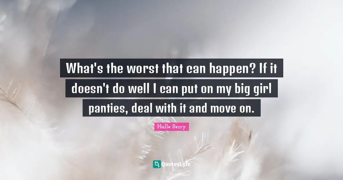 What's the worst that can happen? If it doesn't do well I can put on my big girl panties, deal with it and move on.