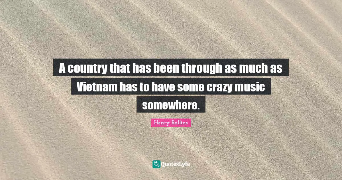 A country that has been through as much as Vietnam has to have some crazy music somewhere.