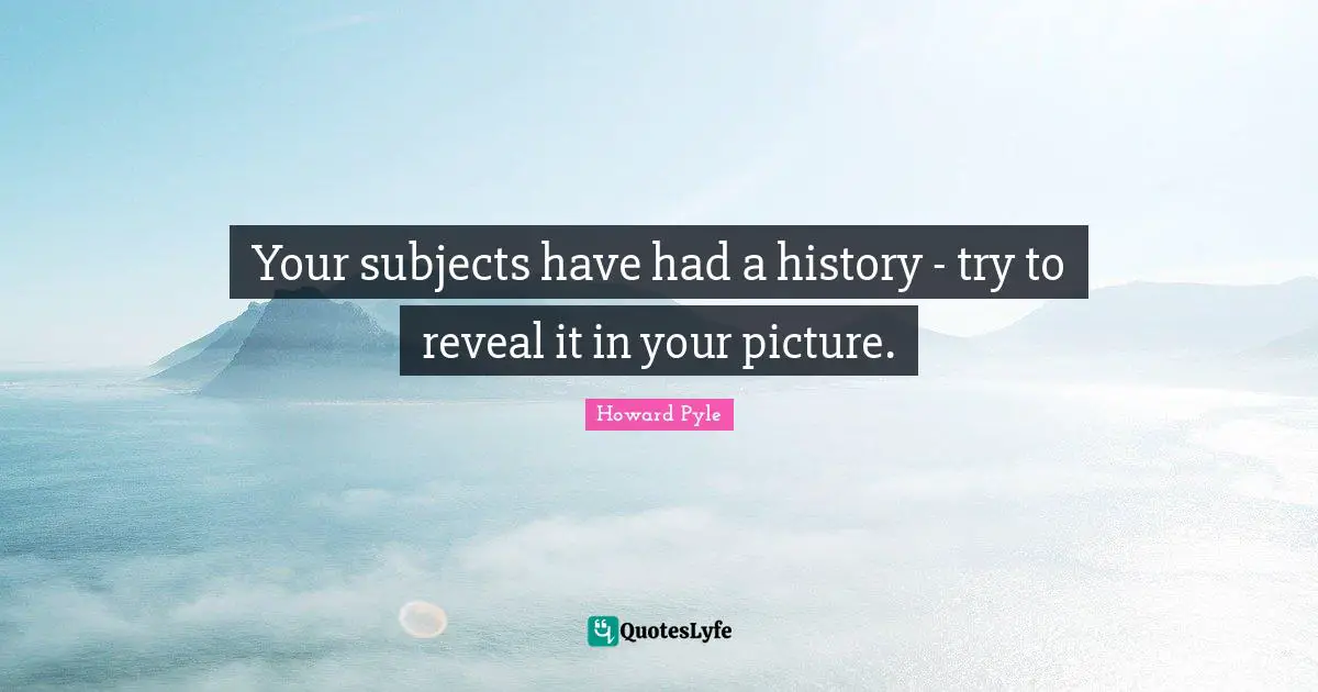 Your subjects have had a history - try to reveal it in your picture.