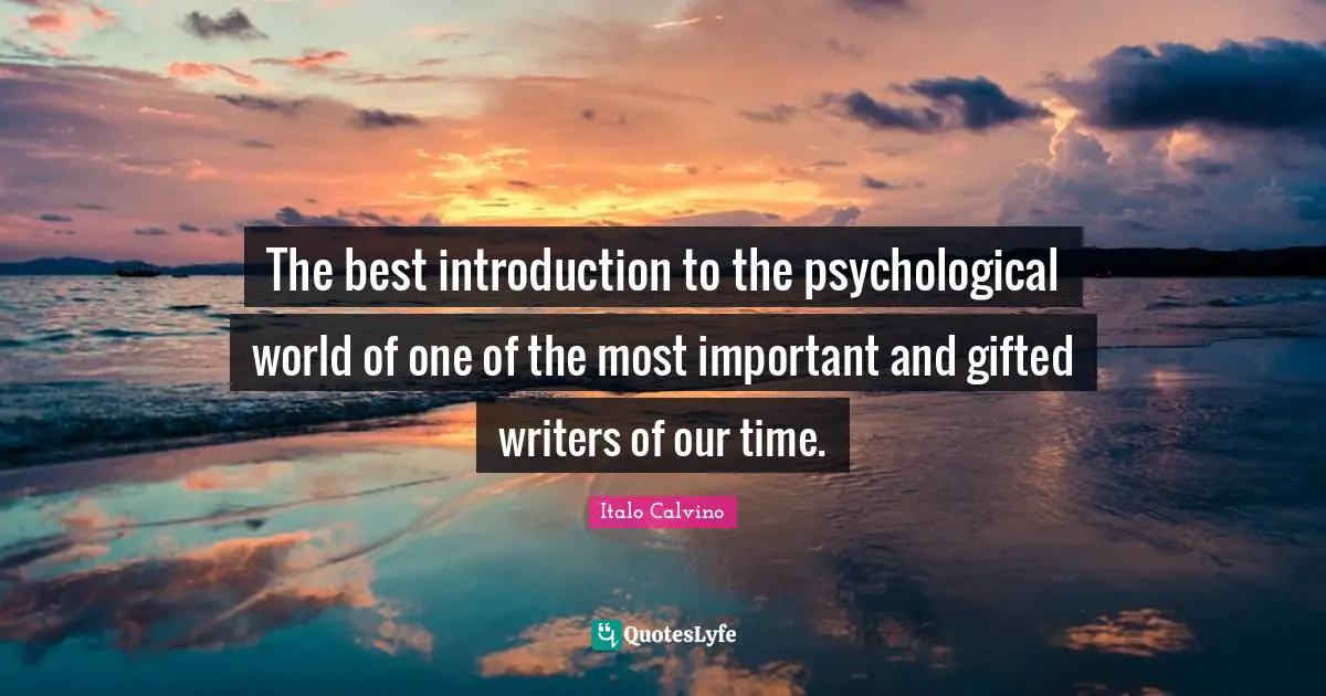 The best introduction to the psychological world of one of the most important and gifted writers of our time.